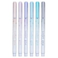 thumbnail image 2 of Glitter Highlighter Pens, 12 Pack Fluorescent Marker Pens for Note Taking, Multicolor Highlighters for Journaling and Schol Art, Purple, 2 of 7
