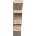 thumbnail image 2 of Ekena Millwork 6"W x 26"D x 26"H Balboa Slat Rough Sawn Bracket, Douglas Fir, 2 of 4