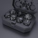 thumbnail image 4 of Juego de 7 dados poliédricos luminosos para adultos, ideales para juegos de rol y D&D. Incluye caja de carga., 4 of 4