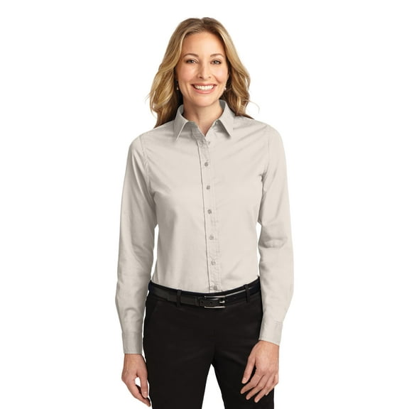 Port Authority Women’S Long Sleeve Easy Care Shirt. L608.
