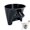 black, variant on PQPO Flour Funnel Pouring Chute Accessory Compatible with KitchenAid Mixer