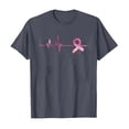 thumbnail image 4 of Ounisa Breast Cancer Shirt for Women Pink Ribbon T-Shirts Graphics Support Cancer Shirts Rainbow Casual Tee Tops, 4 of 5