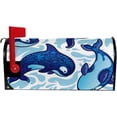 thumbnail image 5 of Coolnut Mailbox Covers Magnetic Oversize Decorative Orca Whales Seasonal Mail Wraps for Home Outdoor Decor, 25.4"x20.78", 5 of 5