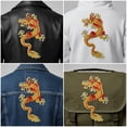 thumbnail image 5 of BeyondVision Custom Yellow Dragon Embroidery Iron On/Sew Patch [6.54" 4.7"], 5 of 8