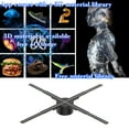 thumbnail image 2 of Hologram Projector,Led Beads Video Fan 2k 3d With - 22 3d Led Screen Display 678pcs Led Fan 2k Business Store Bars P56 3d Real-time Screen Real Time Screen Naked Eye Beads Remote 3d Naked, 2 of 6