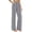 Grey, variant on ibiyuan Womens Lightweight Pants Elastic Waist Palazzo Pants Women Trendy Trousers Pants for Women Drawstring Cotton Lounge Pants Women Vacation