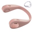 thumbnail image 3 of Ventilador de cuello Ventilador colgante eléctrico recargable Enfriador portátil ajustable para trabajo deportivo, Rosa Eigraketly HA004386-02B, 3 of 6