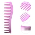 thumbnail image 2 of Peine de dientes anchos para peinar el cabello, cepillo de ABS para hombres., 2 of 6