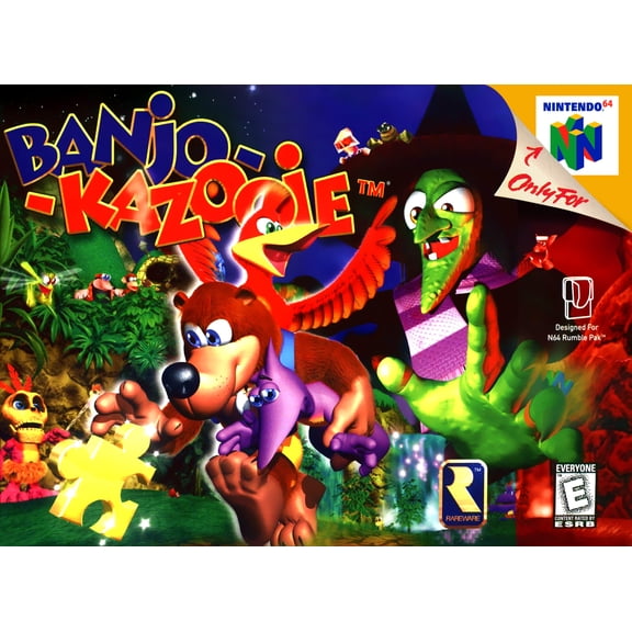 Restored Banjo-Kazooie - Nintendo 64