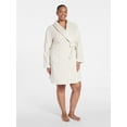 thumbnail image 2 of Joyspun Women's Cotton Terry Robe, Sizes S-3X, 2 of 5