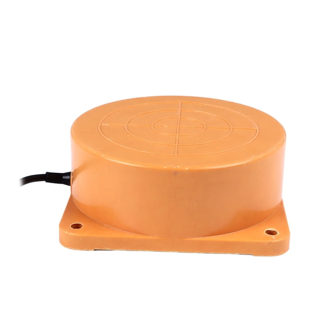3 Wire Proximity Sensor, 80mm Detection Distance High Accuracy Trigger Inductive Proximity Switch DC6-36V for Metal Object Sensing for Machine Tool