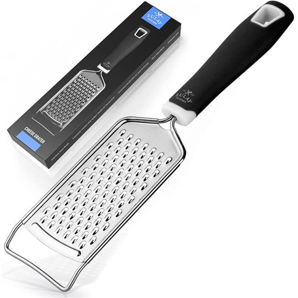 Zulay Kitchen ZULB085QKCX6V Zulay Kitchen Cheese Grater Black Handle