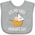 thumbnail image 3 of Inktastic 1st Mothers Day Boys Boys Baby Bib, 3 of 4