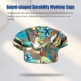 thumbnail image 1 of Operating Hats Nurses Long-time Service Gourd-shaped Pure Color Button Professional Assorted Colors Multifunctional Working Caps PP-35, 1 of 5