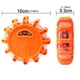 thumbnail image 4 of Luces LED Emergencia Ndcxsfigh para Carretera 2 Uds Con Base Magnética Y Gancho, 4 of 9