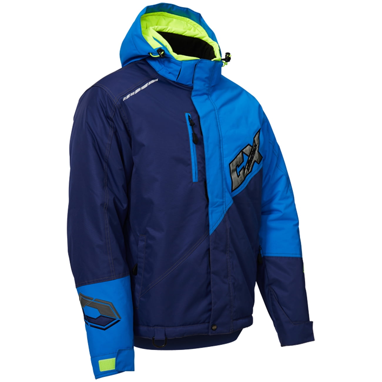 Small Polaris OEM Womens Stylish Insulated Durable Diva Jacket Snowmobile DWR Blue 