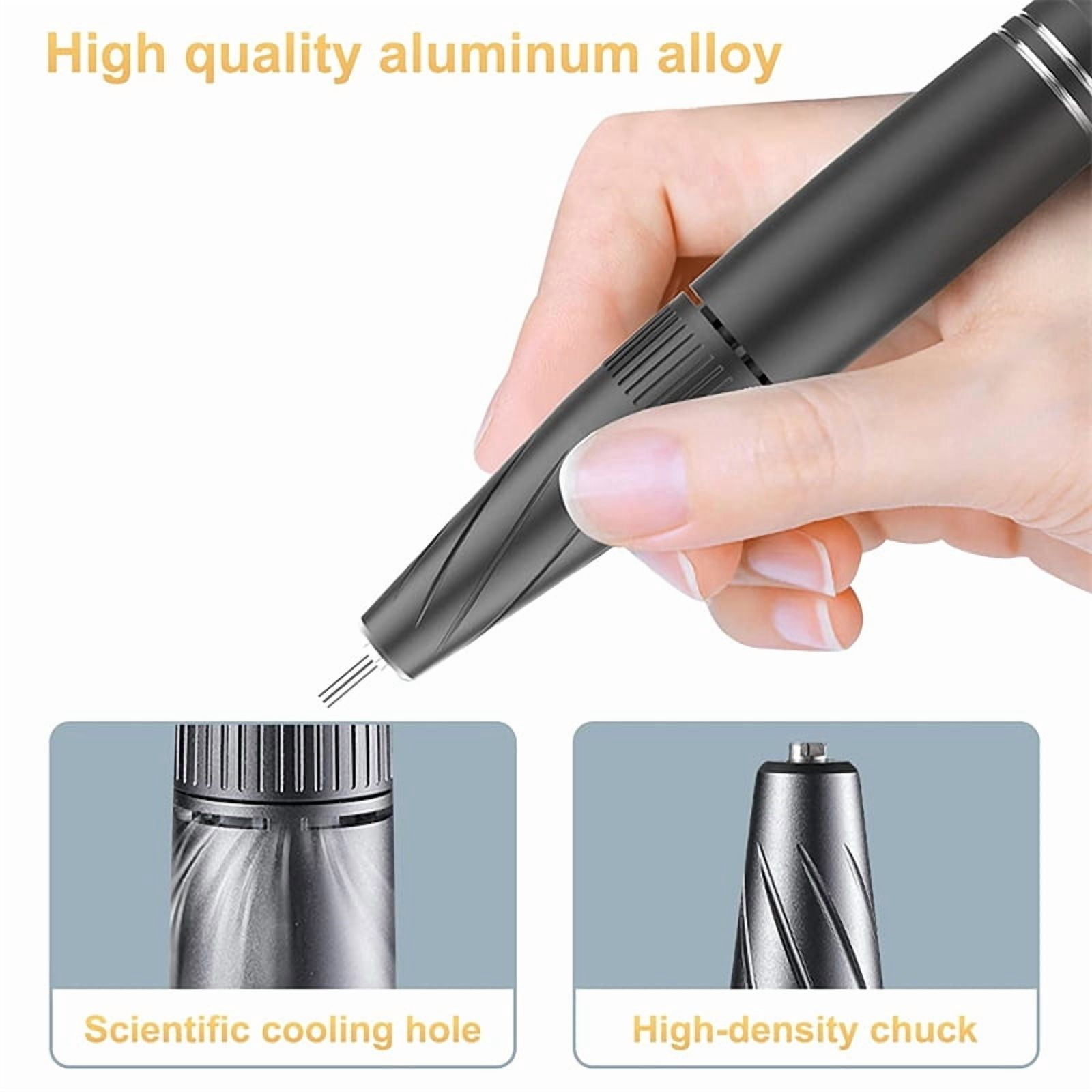 Electric Nail Grinder Set, 40,000 RPM, Home Salon-Grade Nail Grinder, Foot Care Tool, Gel Polish/Acrylic Removal Tool