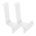 thumbnail image 1 of CIMAXIC 2Pcs Pegboard Hooks Hanger Rack Plastic White Organizer Accessories For Garage Storage, 1 of 8