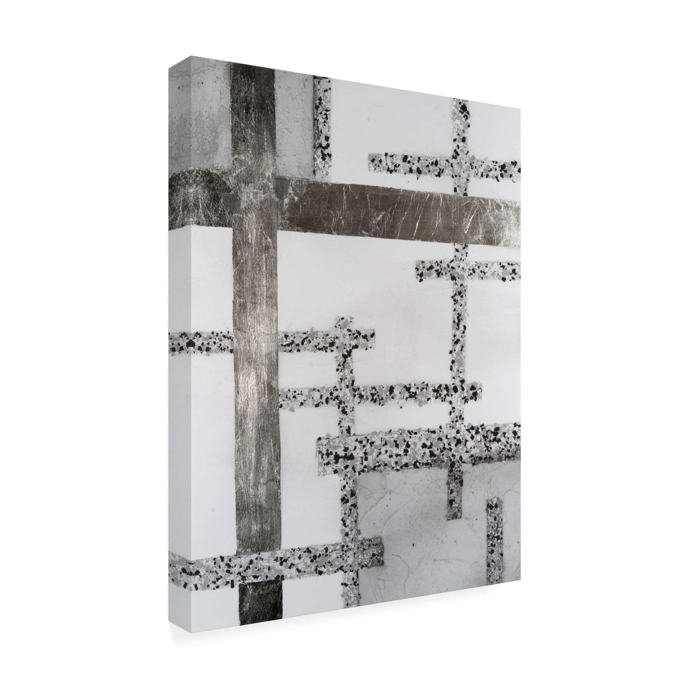 Trademark Fine Art Vanna Lam Terrazzo Grid II Canvas Wall Art