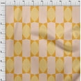 thumbnail image 4 of oneOone Viscose Chiffon Light Pink Fabric Geometric Allover Shape Sewing Craft Projects Fabric Prints By Yard 42 Inch Wide, 4 of 4