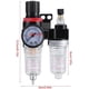 thumbnail image 2 of Separador de agua de aire comprimido, reductor de presión para compresor de 1/4", regulador de filtro, regulador de presión de aire, lubricador, trampa de humedad, separador de agua, 2 of 5