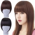 thumbnail image 4 of Lubelski Joli Clip pour Fille Frange Droite Style Bob Postiche, 4 of 7