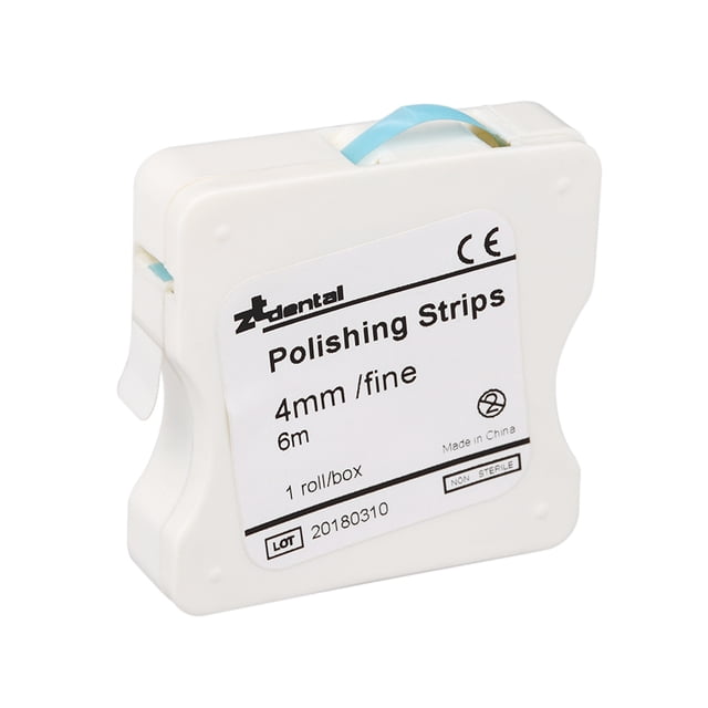 1 Rouleau/boîte Bande de Polissage 4 mm Résine Dent Interdentaire Ponçage Meulage Blanchiment Outil de Surface
