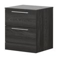 thumbnail image 2 of South Shore Step One Essential 2-Drawer Nightstand for Adult, in Gray Oak, 2 of 9