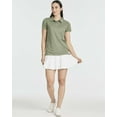 thumbnail image 6 of Real Essentials 3 Pack: Womens Short Sleeve Dry-Fit Performance Polo Shirt (Available in Plus), 6 of 6