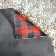thumbnail image 3 of Evergreen Red and Black Buffalo Check Layering Mat 11.5 x 9.5 inches Indoor and Outdoor Decor, 3 of 4