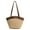 Brown, variant on Women Straw Woven Tote Bag Vintage Shoulder Bag for Beach Vacation (Brown)