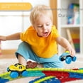 thumbnail image 4 of Assembled Rail Car Toys Anti-gravity Dinosaur Car Electric Light Track DIY Model Mechanical Interactive Toy for Boy, 4 of 5