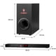 thumbnail image 4 of Barra de Sonido con Subwoofer Bluetooth Kaiser KBS-3080 40 W RMS más Control Remoto, 4 of 4