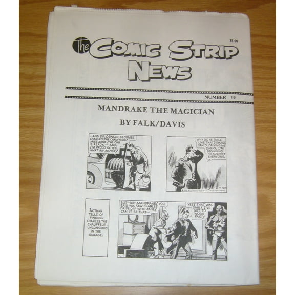 Comic Strip News #19 VF ; Quality Comic Art Productions Comic Book