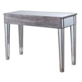 thumbnail image 4 of Convenience Concepts U12-178 Gold Coast Mirrored Desk Vanity, Weathered Gray, 4 of 6