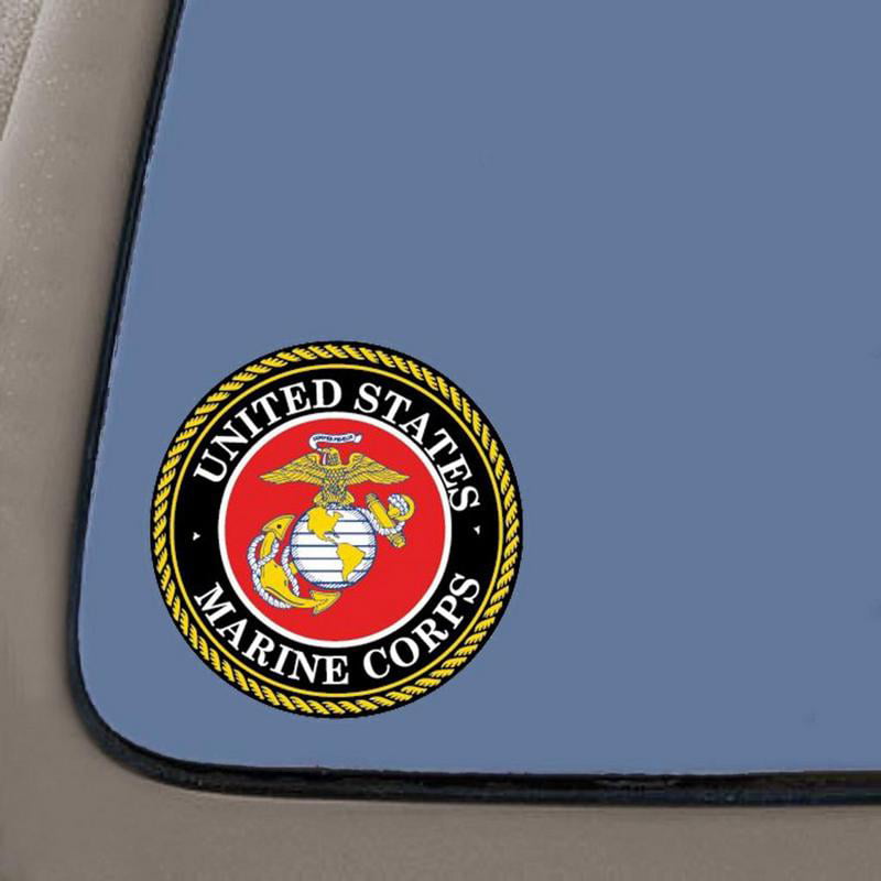 United States Marine Corps USMC Marines seal sticker decal 4" x 4" 