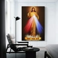 AEFER Merciful Jesus Prayer for Divine Mercy Canvas Art Poster And Wall ...