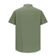 thumbnail image 4 of pstuiky camisetas para hombre, Camisa informal de lino y algodón de manga corta para hombre, color liso, con cuello plegable y manga corta, blusa con cuello vuelto camisetas de hombre xxl, 4 of 5