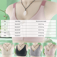 thumbnail image 3 of NIEWTR Bralettes for Women With Support Plus Size Front Closure Full Coverage No Underwire Comfort Wireless Push up Bras with Back Support Lace Sleeping Everyday Bras(Beige,M), 3 of 9