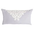 thumbnail image 2 of Kent 100% Cotton Embroidered King Sham by Kosas Home, Ivory, 2 of 2