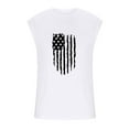 thumbnail image 2 of ZRBYWB Men's Tank Top Male Independence Day Summer Home Sports Casual Sleeveless Tank Top Breathable, 2 of 3
