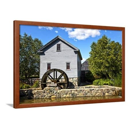 Michigan Three Light - The Sites Greenfield Village in Dearborn, Michigan, USA Framed Print Wall Art By Joe Restuccia III
