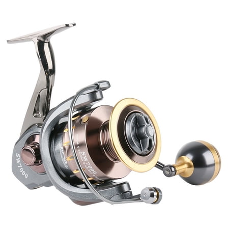 Fishing Reel Spinning Carp Fishing Full Metal Spool Handl Gear Ratio 5.0:1Carbon Fiber Drag Power Carp Fishing Tackles