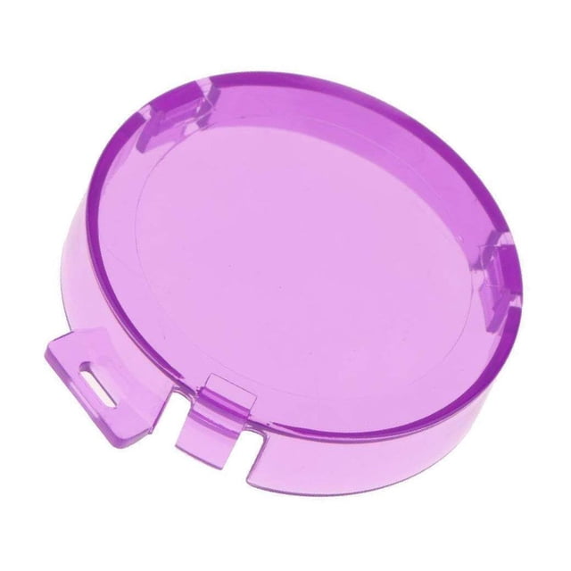 pitrice Waterproof Snap-on Diving Scuba Lens Filter Underwater Housing Case Purple