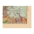 thumbnail image 2 of Historic City Map - Boston Massachusetts - Hammond 1910 - Vintage Wall Art, 2 of 4