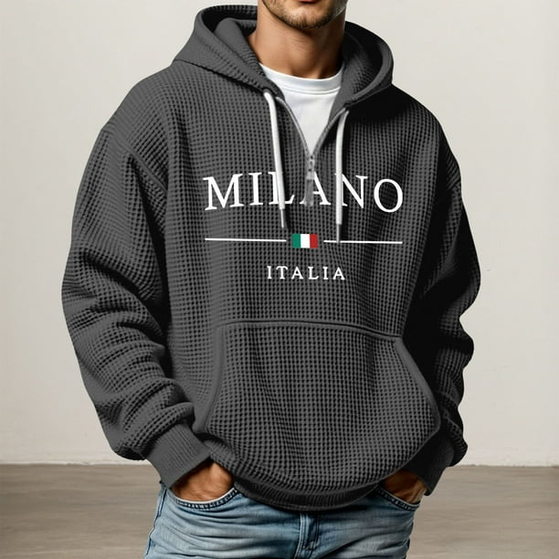 WILLBEST Sudadera con Capucha para Hombre, Suave y Cómoda, para Uso Informal Al Aire Libre y Actividades Deportivas XXXXGrande