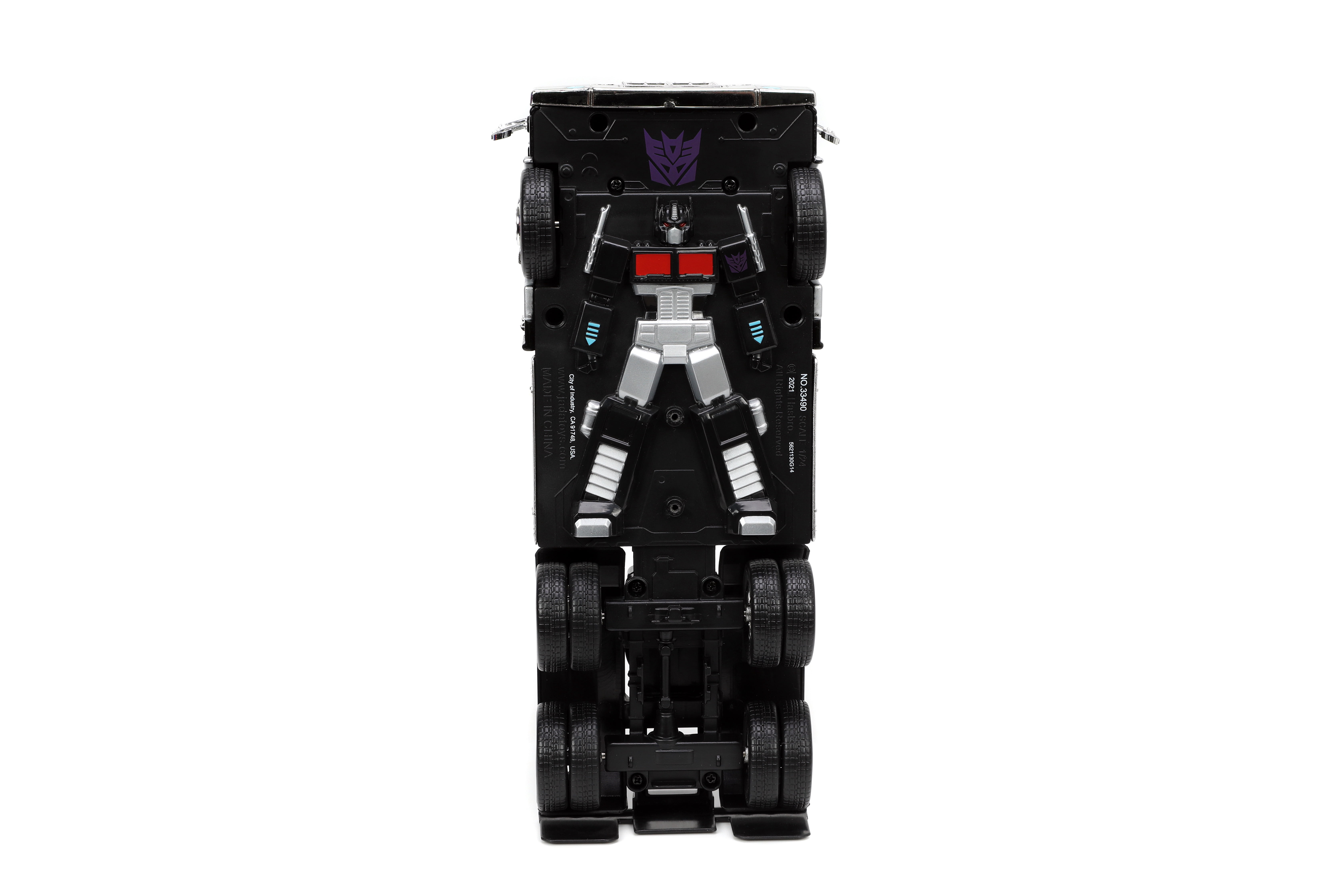 Jada Transformers: Decepticon Nemesis Prime with Robot, 1/24
