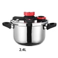 thumbnail image 4 of Billuyoard Olla a presión de acero inoxidable pequeña olla a presión de acero resistente al desgaste antirayaduras válvula autoblocante Cocina y Comedor, 4 of 5