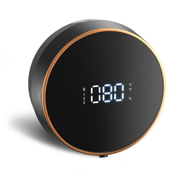 Naiovety Dispensador de espumas, rociador de jabón, automático, eléctrico, ajustable, accesorios para el hogar, suministros para el hogar, máquina de Suministros de limpieza para el hogar negro Naiovety HA008636-02B