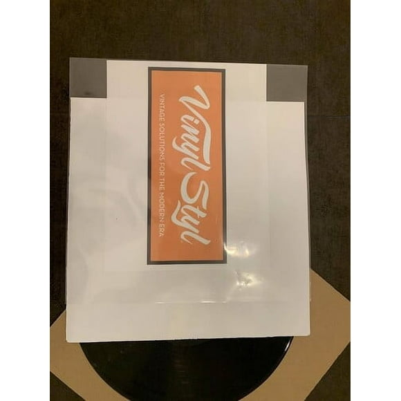 Vinyl Styl® 12 Inch Outer Record Sleeves - Easy Open - 500 Count Bulk (Crystal Clear)